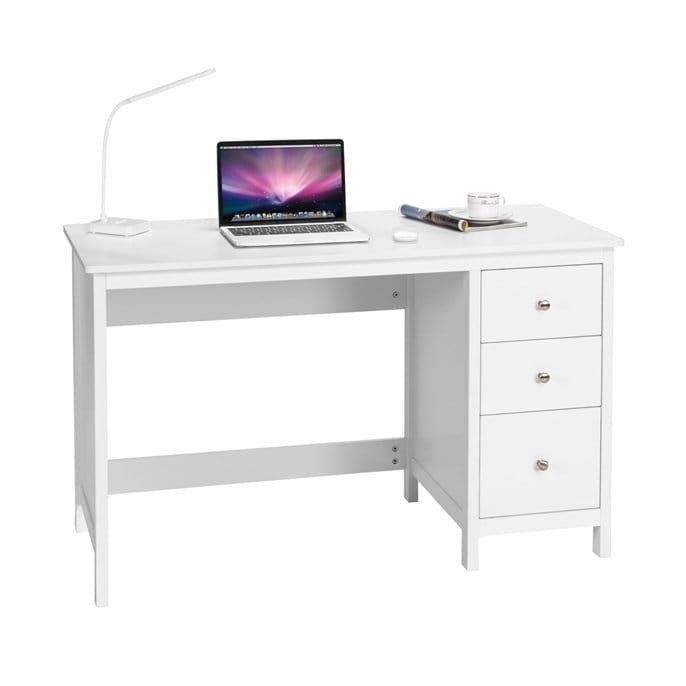 Biurko proste z 3 szufladami
