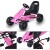 Gokart na pedały auto dla dzieci solidne koła EVA