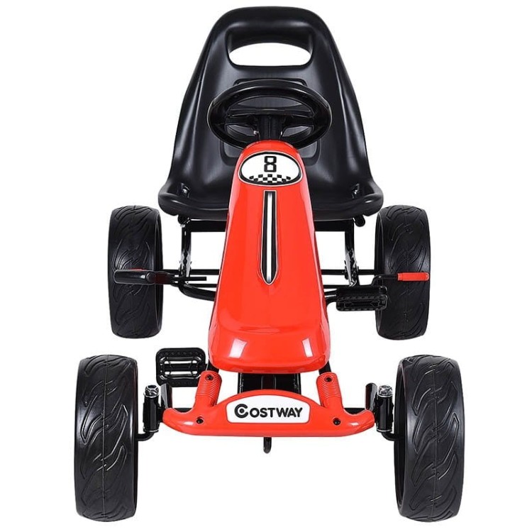 Gokart na pedały auto dla dzieci solidne koła EVA