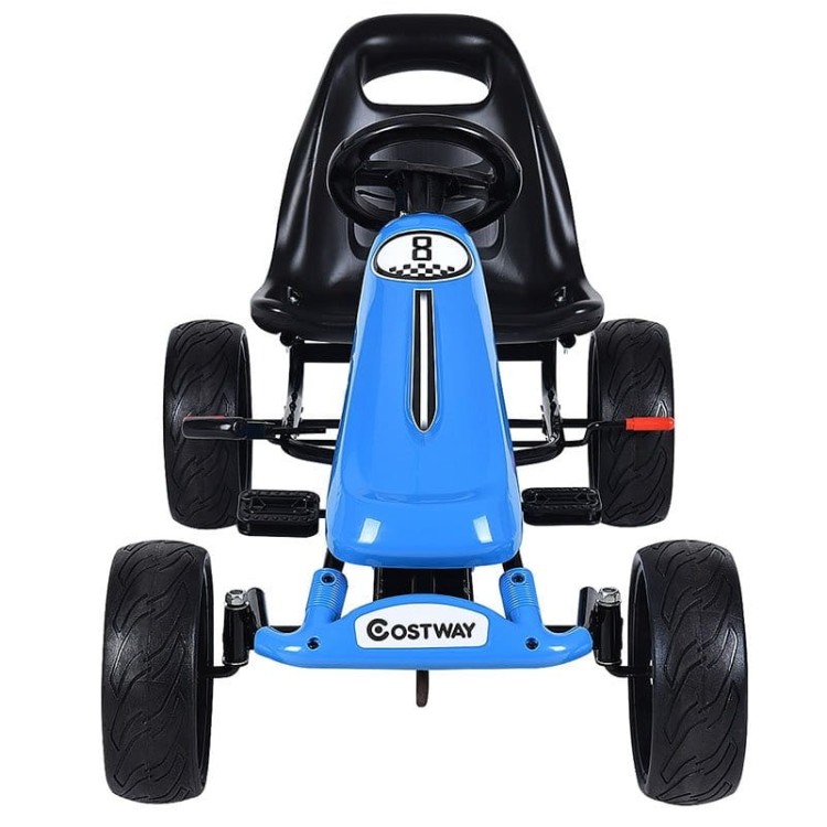 Gokart na pedały auto dla dzieci solidne koła EVA