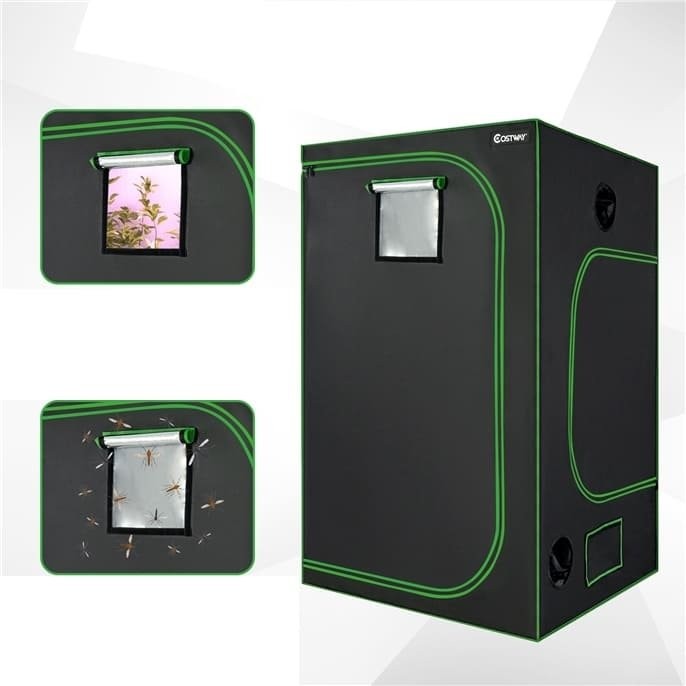 Growbox kompaktowa szklarnia 122 x 122 x 201 cm