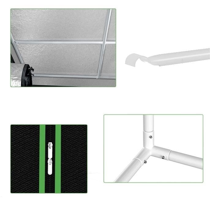 Growbox kompaktowa szklarnia 90 x 90 x 180 cm