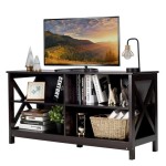 Szafka RTV pod telewizor 120 cm z 4 półkami