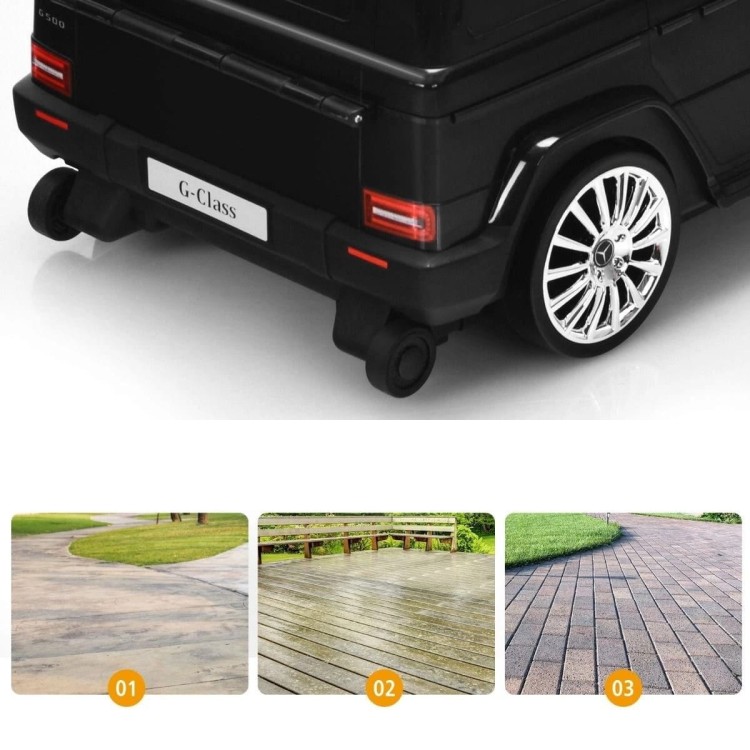 Walizka Mercedes Benz 2w1 na podróż, samochód zabawkowy