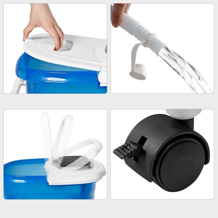 Hydromasażer shiatsu z podczerwienią do stóp 500W
