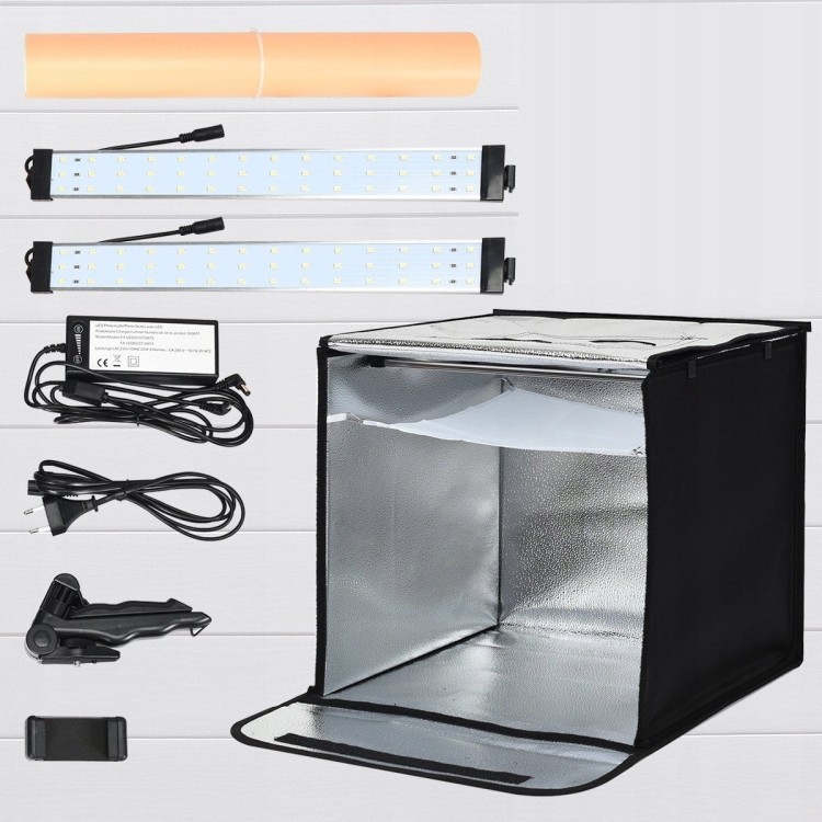 Light box do bezcieniowego fotografowania produktów