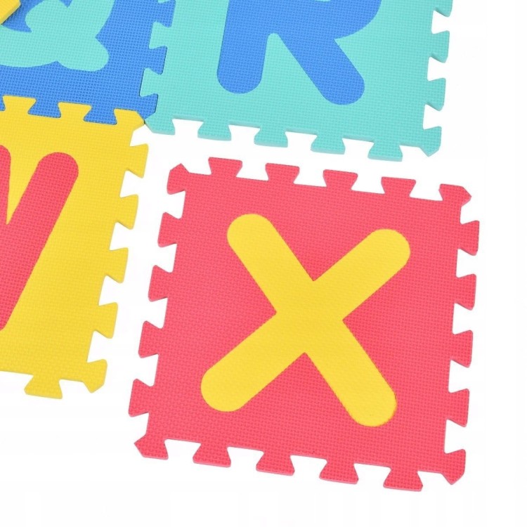 Duża piankowa mata edukacyjna puzzle