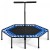 Trampolina fitness z uchwytem i cichymi gumami bungee