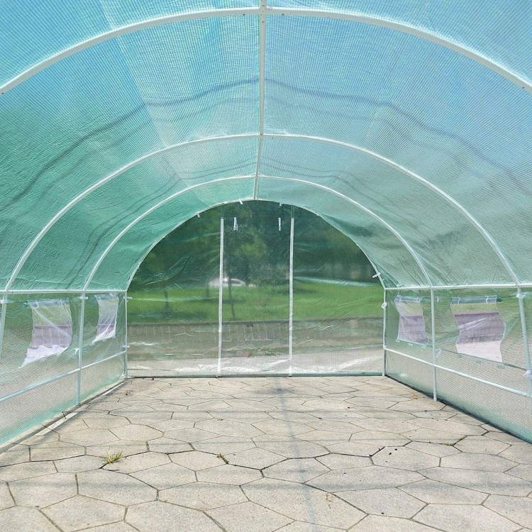 Duża szklarnia ogrodowa do roślin i warzyw 600 x 300 cm