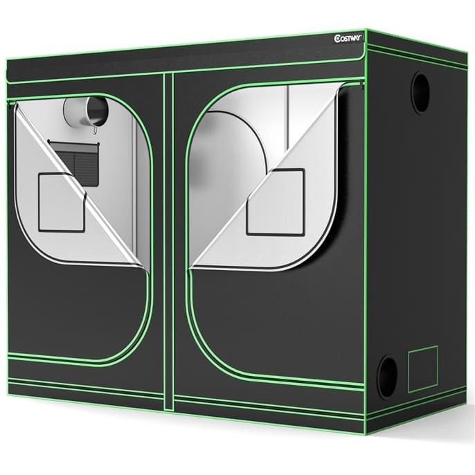 Growbox kompaktowa szklarnia 242 x 122 x 201 cm