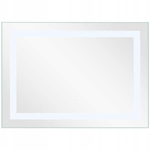 Lustro łazienkowe z podświetleniem led na dotyk 70x50 cm
