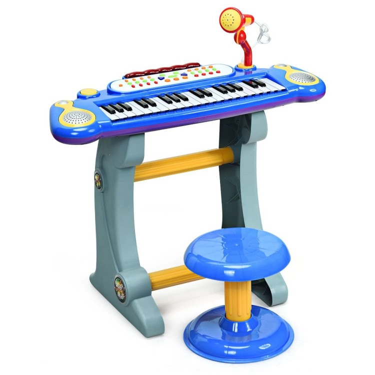 Pianino dla dzieci od 3 lat z mikrofonem i muzyką