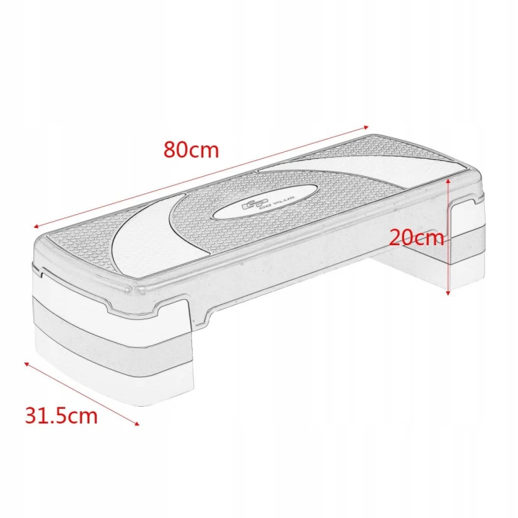 Stepper do aerobiku regulowany 3-stopniowy