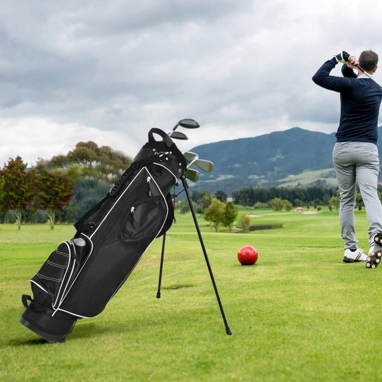 Torba na kije golfowe z 4 kieszeniami