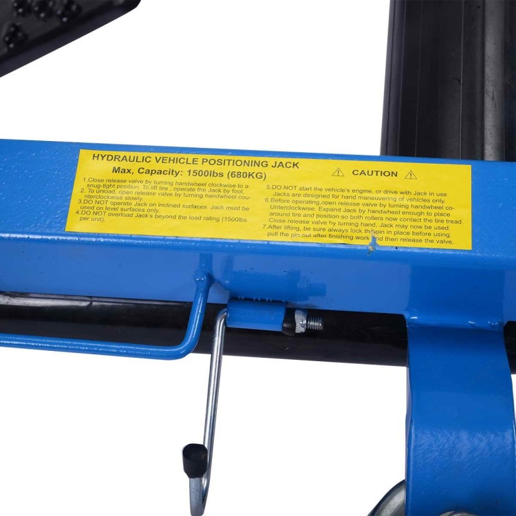 Wózek hydrauliczny serwisowy pod koła 680 kg