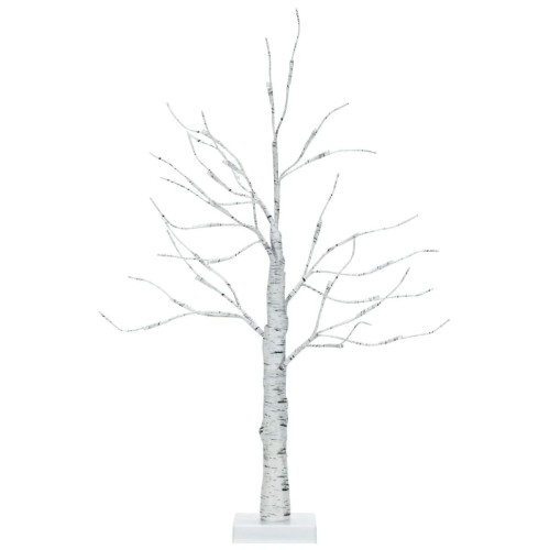 Drzewko lampka 60 cm imitacja brzozy ze światełkami LED