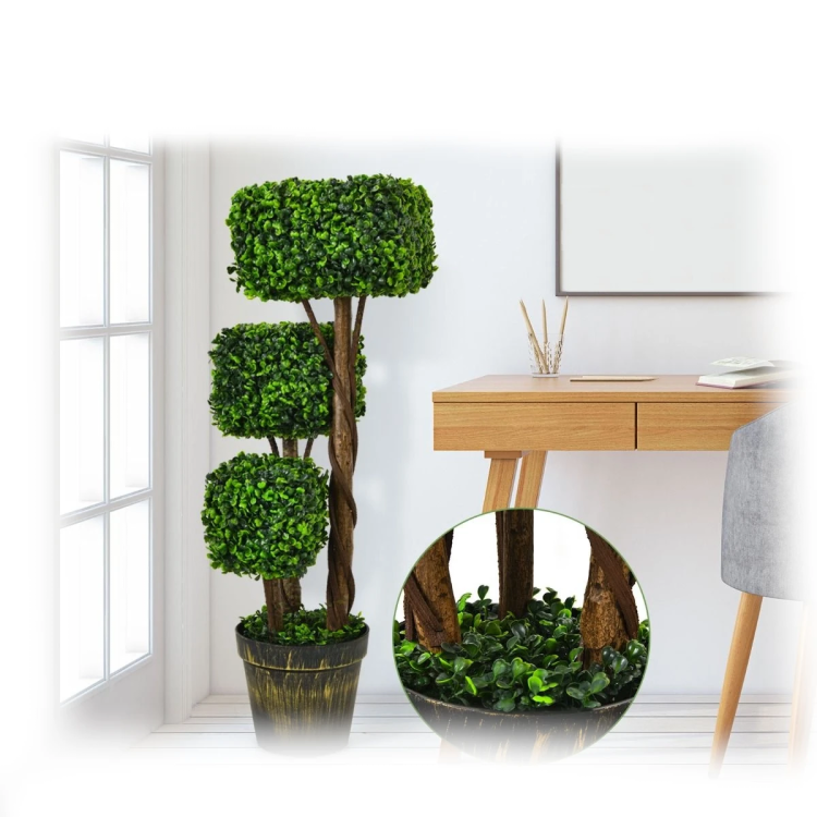 Sztuczna roślina z cementową podstawą 89 cm