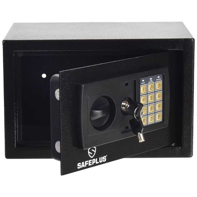 Elektroniczny sejf z klawiaturą numeryczną 31 x 20 x 20 cm