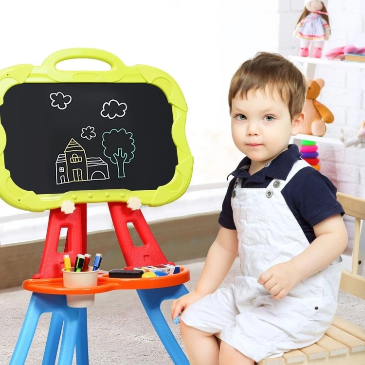 Edukacyjna tablica magnetyczna suchościeralna dla dzieci