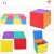 Kolorowa mata piankowa puzzle dla dzieci 12 elementów