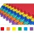 Kolorowa mata piankowa puzzle dla dzieci 12 elementów