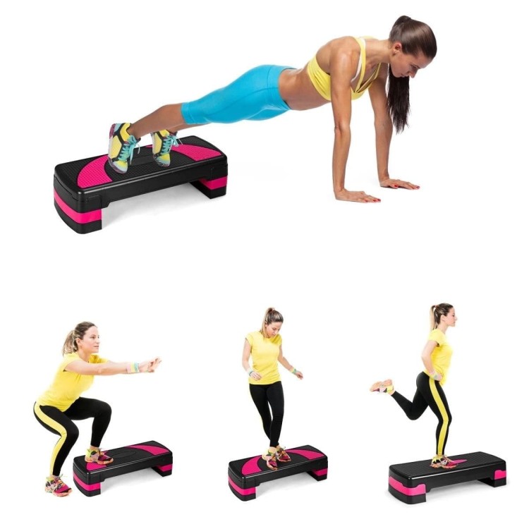 Stepper do aerobiku regulowany 2-stopniowy
