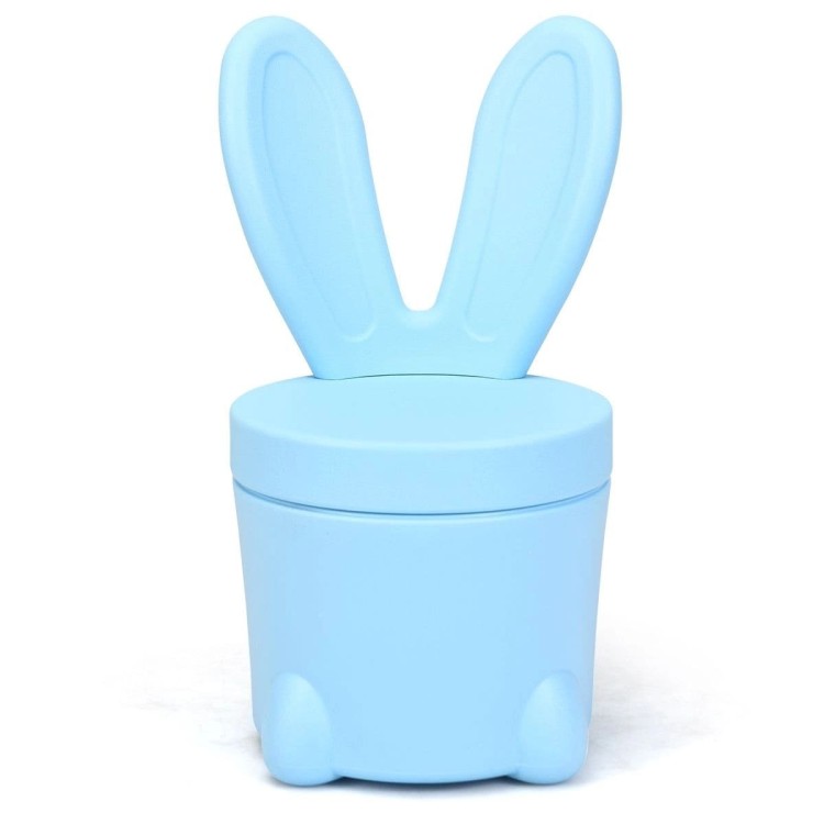 Plastikowe krzesełko dla dzieci w kształcie królika 34,5 x 33 x 32 cm