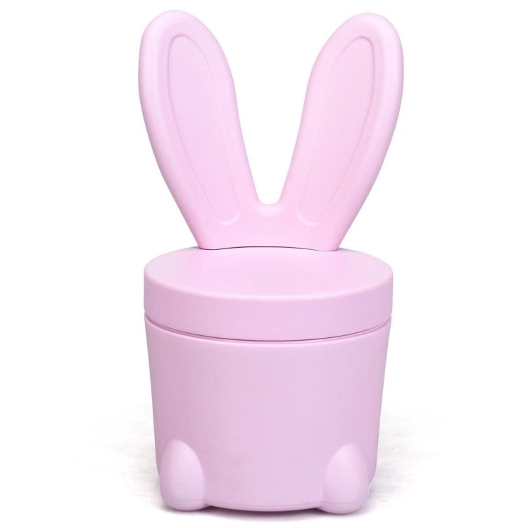 Plastikowe krzesełko dla dzieci w kształcie królika 34,5 x 33 x 32 cm