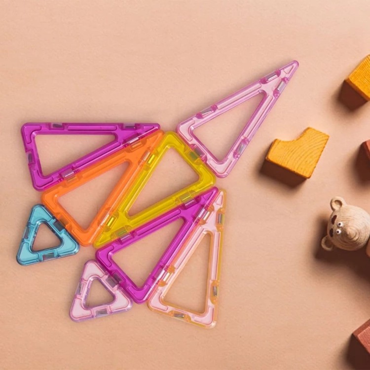 Magnetyczne klocki edukacyjne dla dzieci 77 elementów