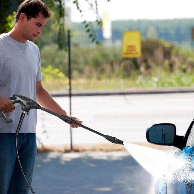 Myjka ciśnieniowa z przepływem 6,8 l/min  25 x 25 x 42 cm