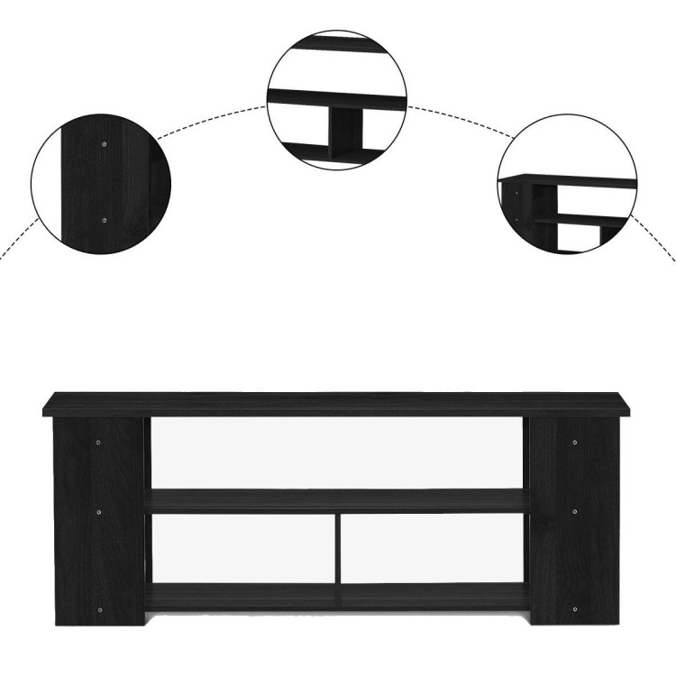 Komoda RTV z 3 otwartymi półkami 100 x 29 x 40,5 cm