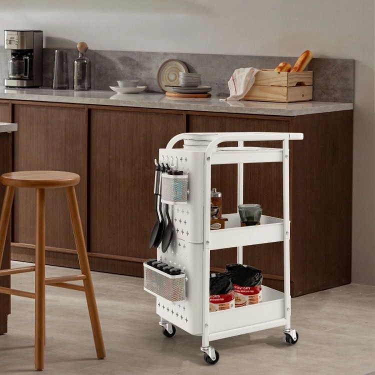Wielofunkcyjny wózek kuchenny Organizer 52 x 33 x 75 cm