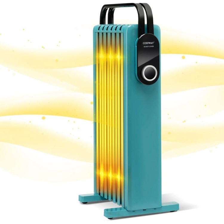 Grzejnik olejowy 1500W z kółkami