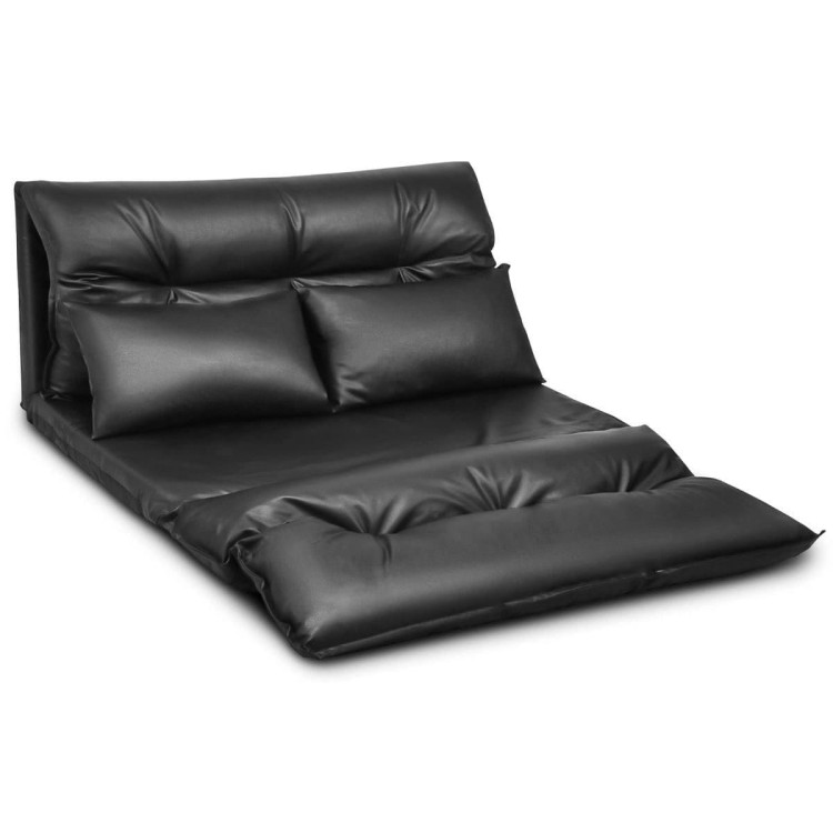 Sofa podłogowa z regulacją nachylenia 227 x 110 x 13 cm