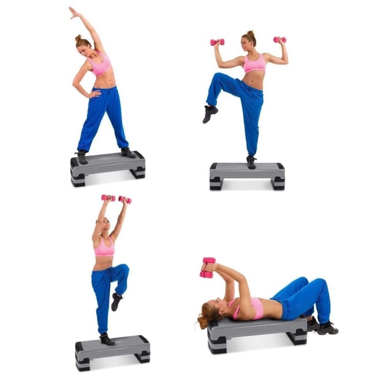 Step do ćwiczeń fitness Steper 15-25 cm