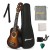 Drewniane ukulele zestaw 53cm
