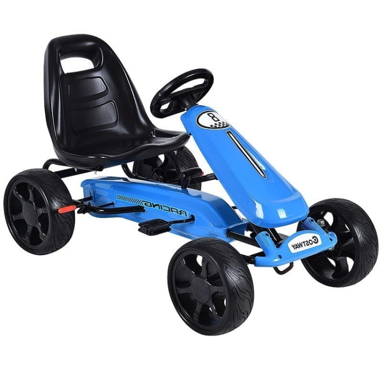Gokart na pedały auto dla dzieci solidne koła EVA