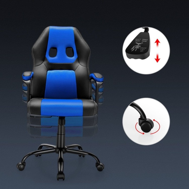 Ergonomiczny fotel gamingowy z regulacją wysokości