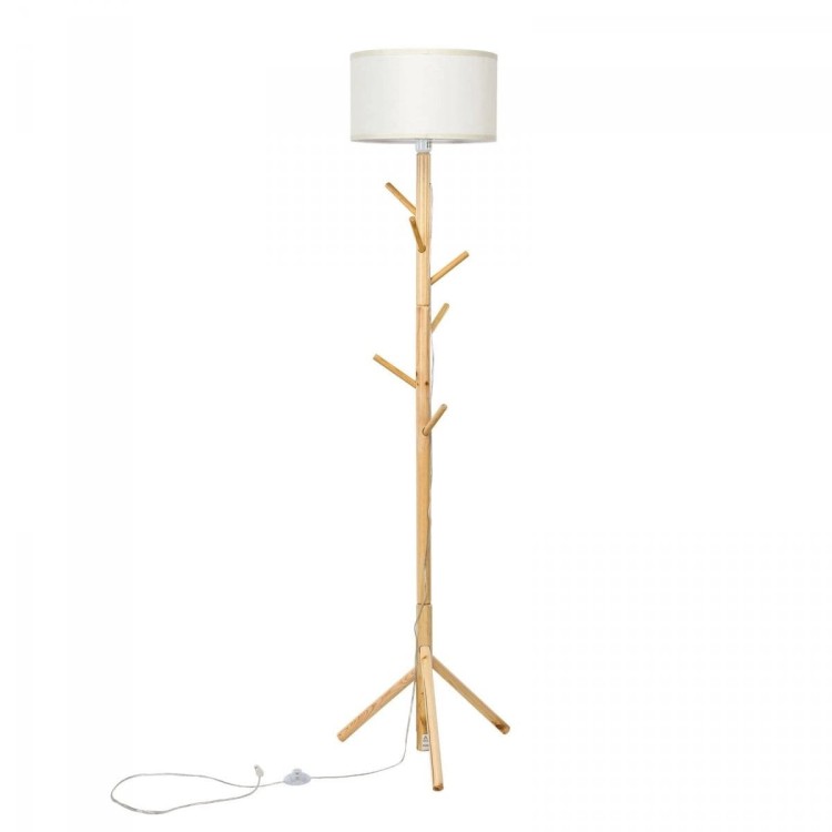 Lampa stojąca podłogowa Wieszak 2w1 185cm
