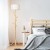 Lampa stojąca podłogowa Wieszak 2w1 185cm