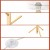 Lampa stojąca podłogowa Wieszak 2w1 185cm