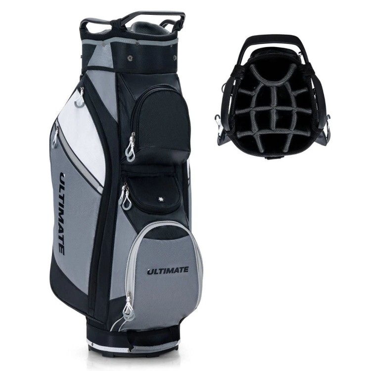 Torba golfowa na 14 kijów z kieszonką termoizolacyjną