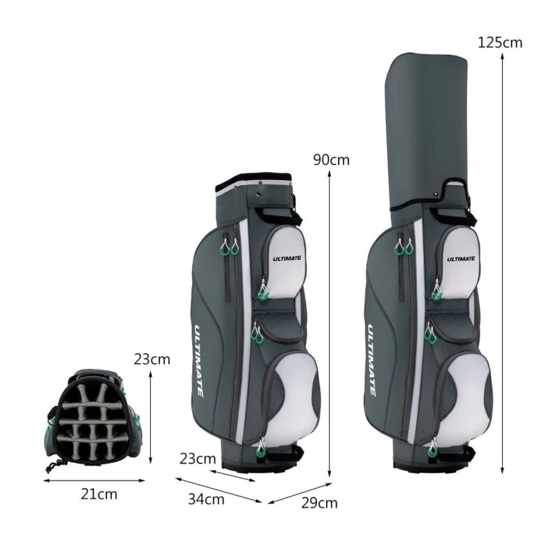 Lekka torba golfowa z kieszonką termoizolacyjną