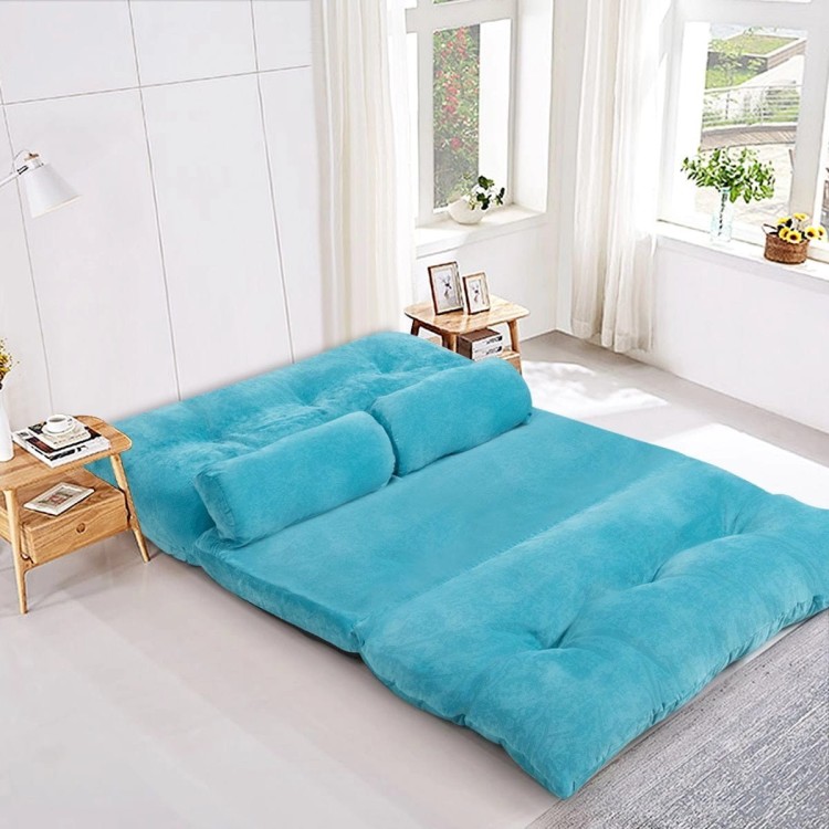 Sofa podłogowa z regulacją nachylenia 180 x 98 x 18 cm