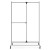 Regulowany wieszak na ubrania 115,5 x 48,5 x 188,5 cm