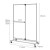 Regulowany wieszak na ubrania 115,5 x 48,5 x 188,5 cm