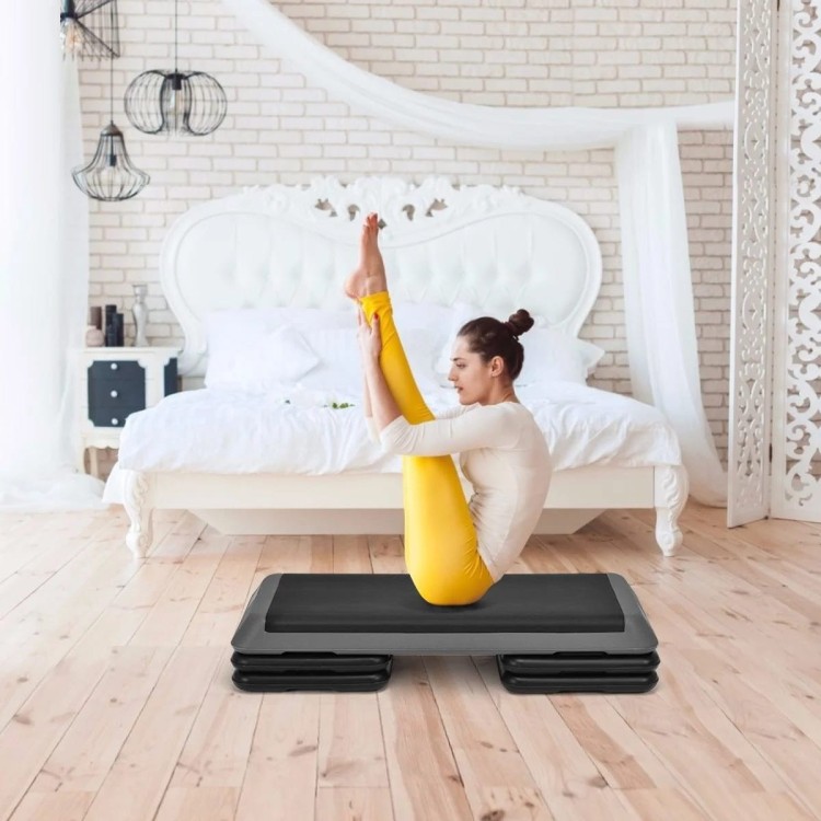 Step do ćwiczeń fitness Stepper 109 x 40,5 x 10-15-20 cm