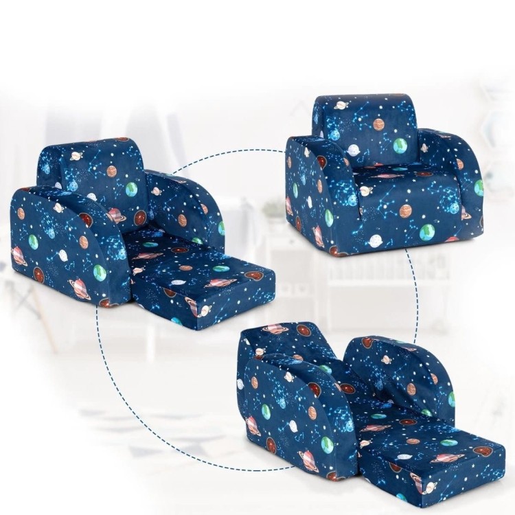Rozkładana sofa dla dzieci 2-w-1