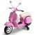 Skuter elektryczny Vespa dla dzieci 6 V LED