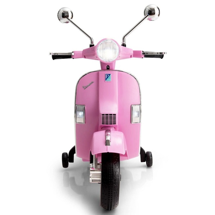 Skuter elektryczny Vespa dla dzieci 6 V LED